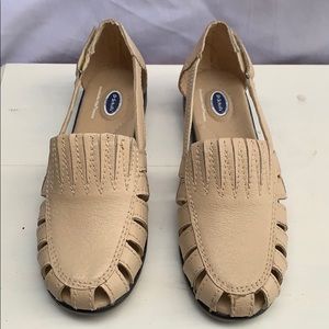 dr scholl's breezeway leather loafers